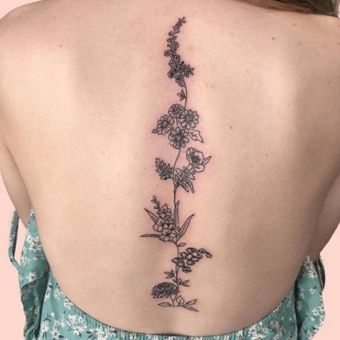 12 Birth Flower Tattoos: A Month by Month Guide - Motherly