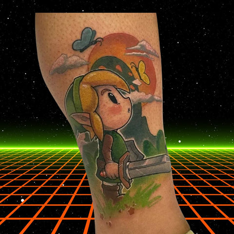 Link Zelda Tattoo Best Video Game Tattoo Ideas