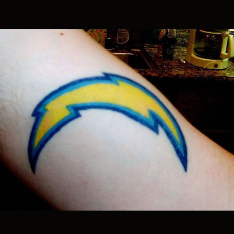 Los Angeles Chargers Best NFL Football Tattoo Ideas