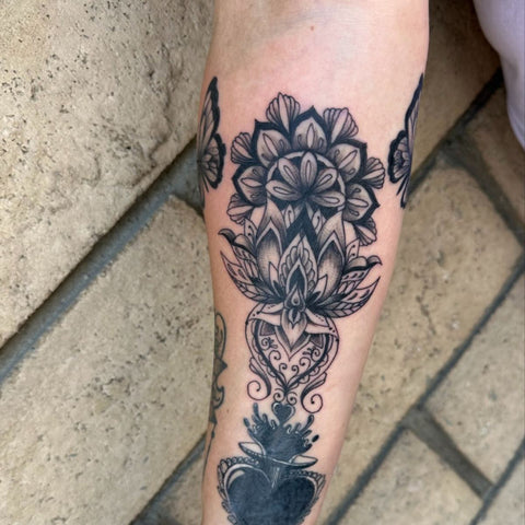 Lotus and Mandala Tattoo Mandala Tattoo Ideas