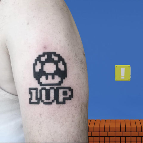 Top 161 Video Game Tattoo Ideas  2021 Inspiration Guide