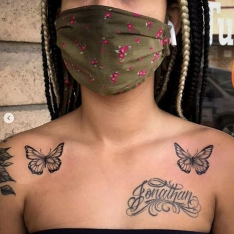 Butterfly Tattoos for Women on The Shoulder Tattoo Idea