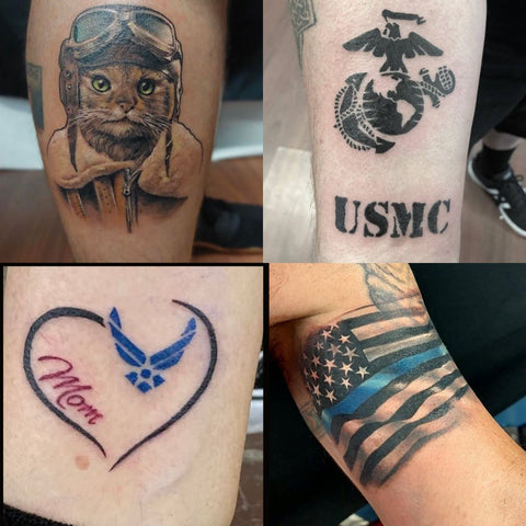 Military Tattoos Best Patriotic Tattoos Ideas