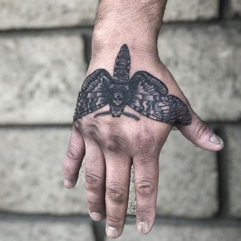 Moth Hand Tattoos 10 Best Moth Tattoo Ideas 