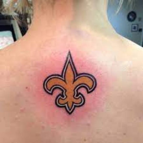 New Orleans Saints Tattoo Best NFL Football Tattoo Ideas