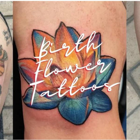 New Years  Tattoos Ideas Birth Flower Tattoos