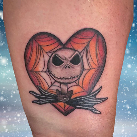 Nightmare Before Christmas Jack Tattoo Best Christmas Tattoo Ideas