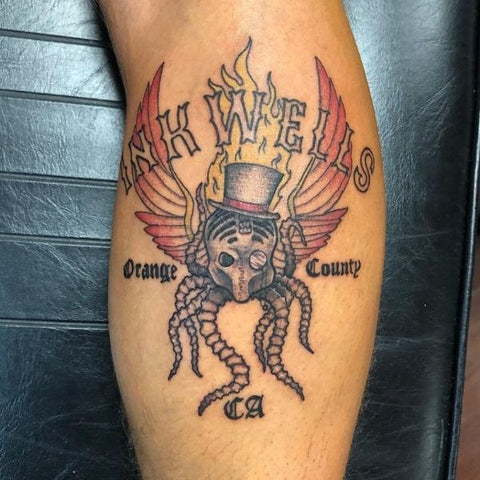 Octopus Skeleton Tattoo Best Skeleton Tattoo Ideas