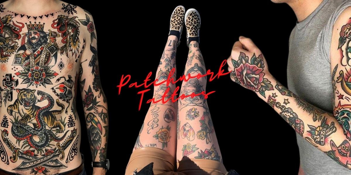 What are Patchwork Tattoos Patchwork Tattoo 101  TRILOGY ATELIER