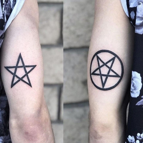 Pentagram cat done by Caitlin! 🐱 💥... - Lakeside Tattoos | Facebook
