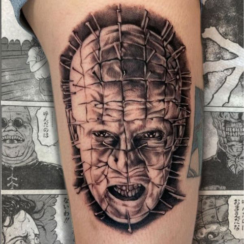Pinhead Horror Tattoo Horror Icon Tattoos