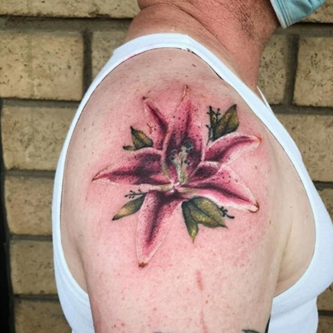 Floral tattoo by Kafka Tattoo  Post 26322