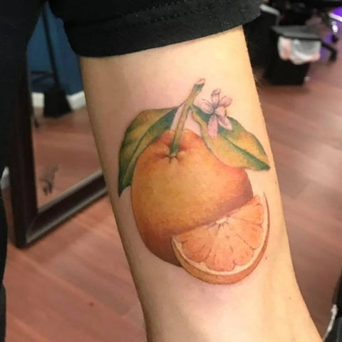 9 Awesome Orange Tattoo Designs  Styles At Life