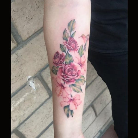 october and june flowers combined tattooTikTok Search