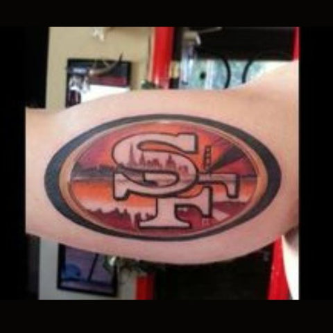 San Francisco 49ers Tattoo Best NFL Football Tattoo Ideas