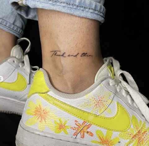 Script Couples Tattoo