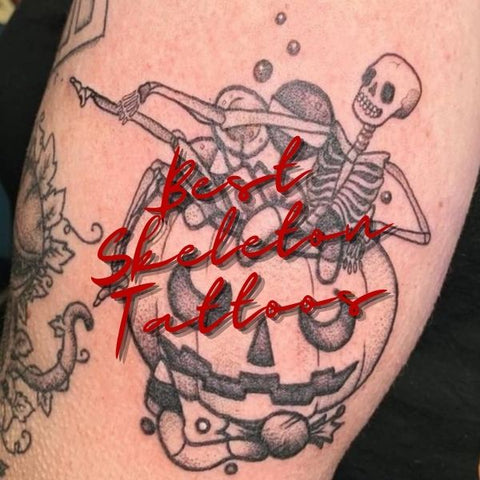 Skeleton Tattoo Ideas Halloween Tattoo Ideas List