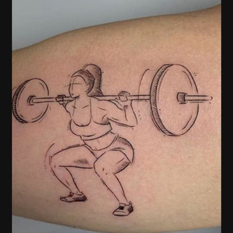 Top 41 Weightlifting Tattoo Ideas 2021 Inspiration Guide