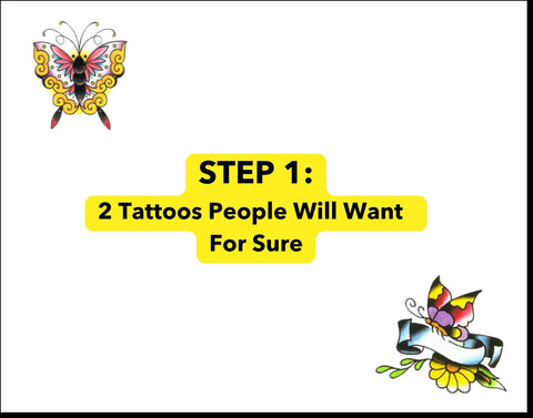 Step 1 How To Make a Tattoo Flash Sheet