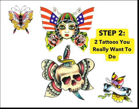 Step 2 How To Make a Tattoo Flash Sheet