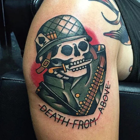 military brotherhood tattoos