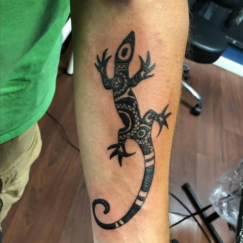 Tribal Gecko Tattoo Best Tribal Tattoo Ideas