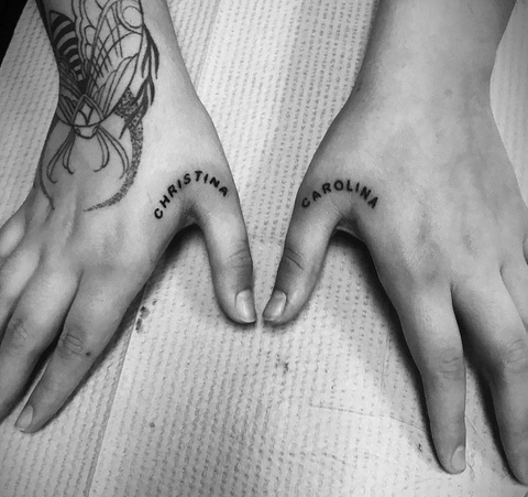 75 small womens unique hand tattoos to enhance your look  Legitng