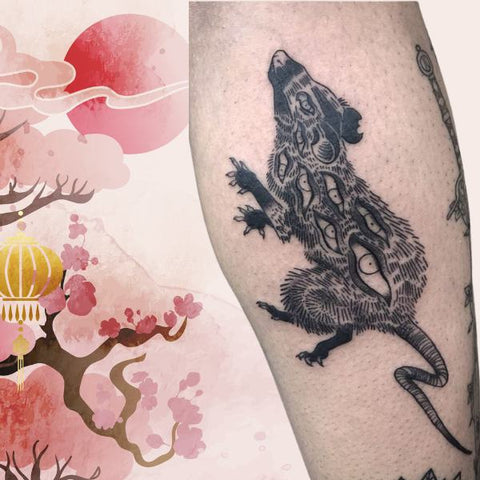 The Lizard King tattoo