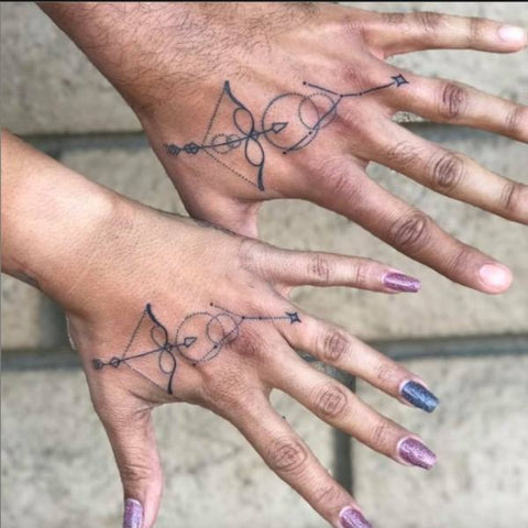 20 Delicate Wedding Ring Tattoo Ideas for the Nontraditional Couple |  Couple ring finger tattoos, Finger tattoos for couples, Tattoo wedding rings