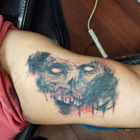 My Fresh Trapper Tattooneeds to heal and scab over then a few little  touch upssome would call it sadI call it love for the game I love    rdeadbydaylight