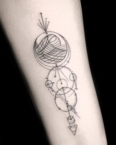 55 Best Aquarius Tattoos A Symbolic Tribute to the Water Bearers  Significance