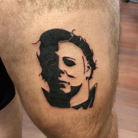 Michael Myers by Andrew Earl  Aces Tattoo in Denton TX  rtattoos