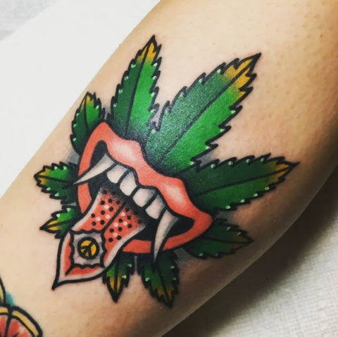 116 Weed Tattoo Ideas For Every Pothead Out There