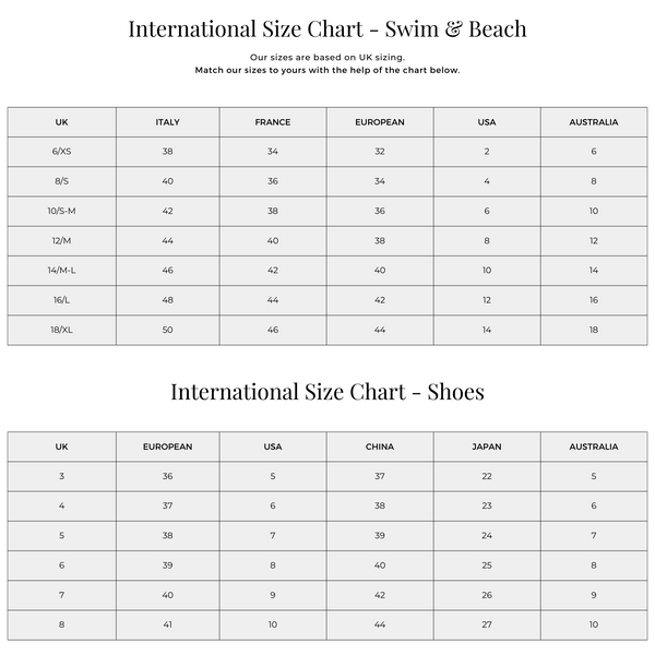 International Size Guide