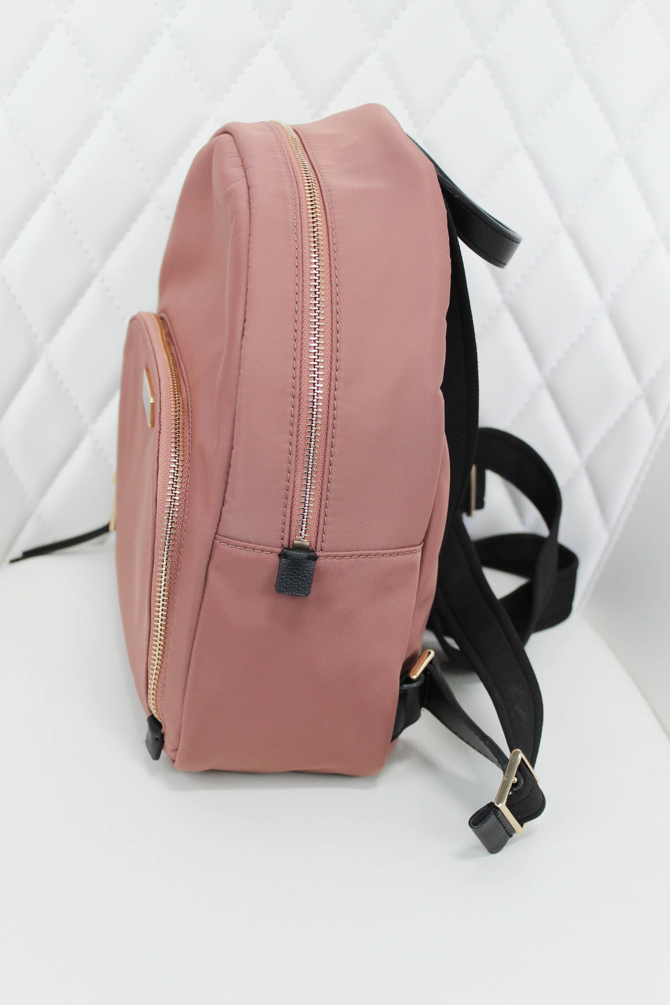 kate spade rose gold backpack