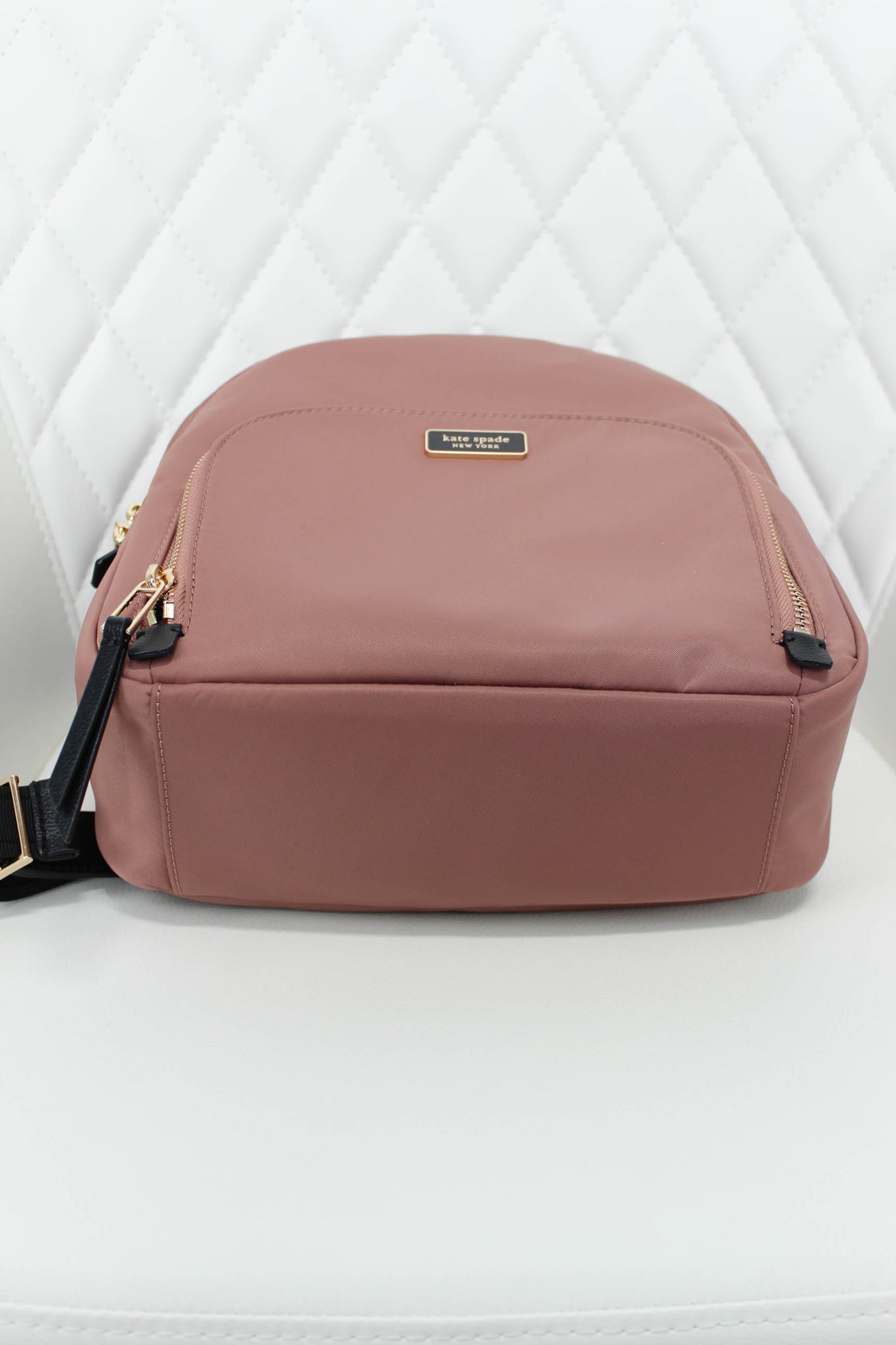 kate spade rose gold backpack