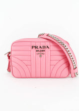 Load image into Gallery viewer, Prada Diagramme Shoulder Bag Pink