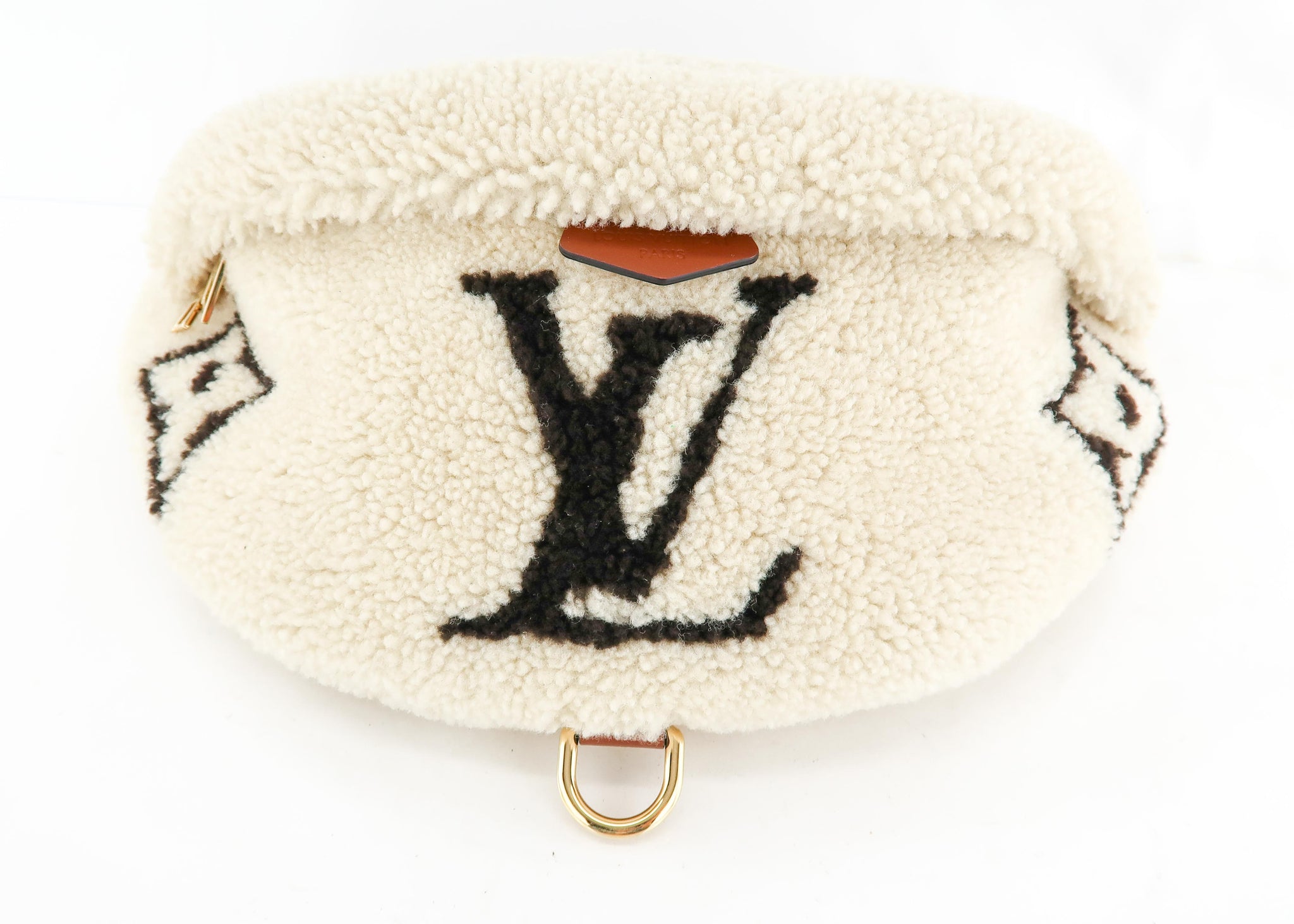 Louis Vuitton Shearling Monogram Limited Edition Waist Bag  AGL1903   LuxuryPromise