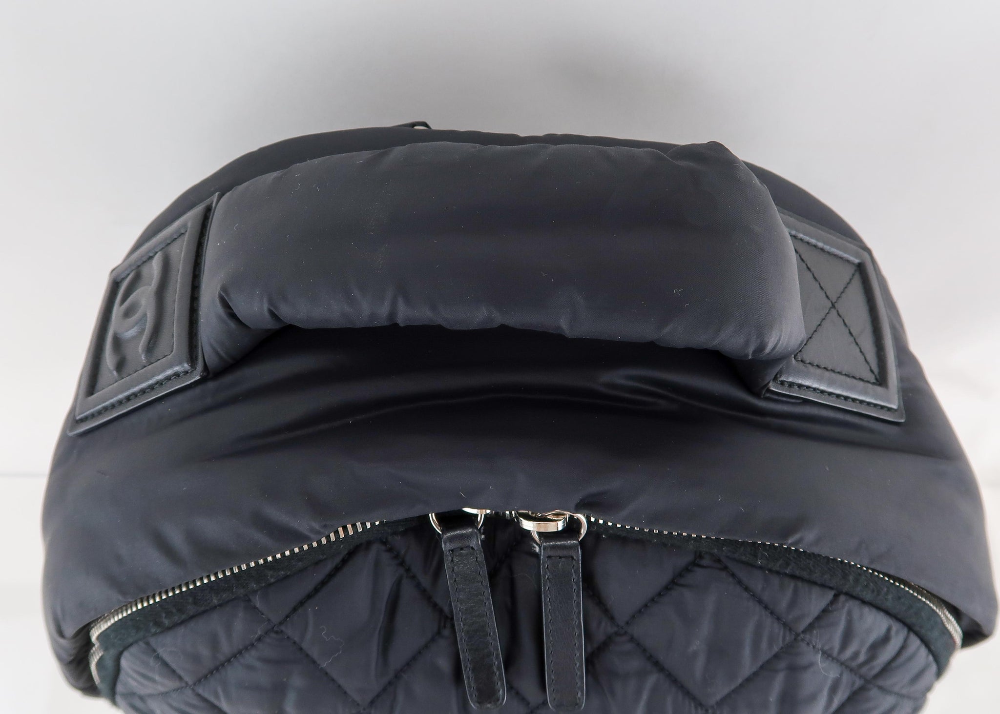 Chanel Coco Cocoon Nylon & Leather Backpack Black – DAC