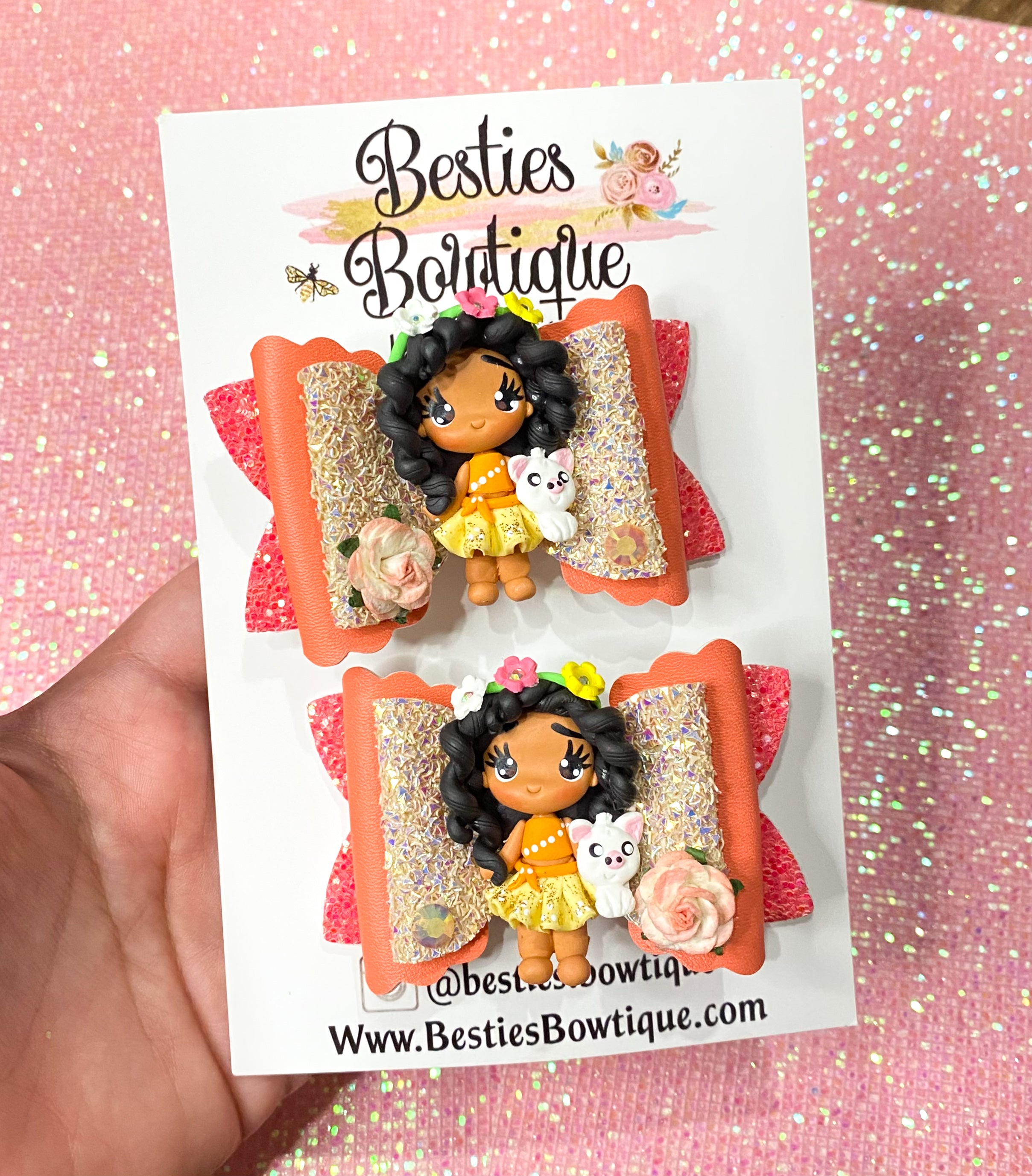 Moana 3” Piggy Set