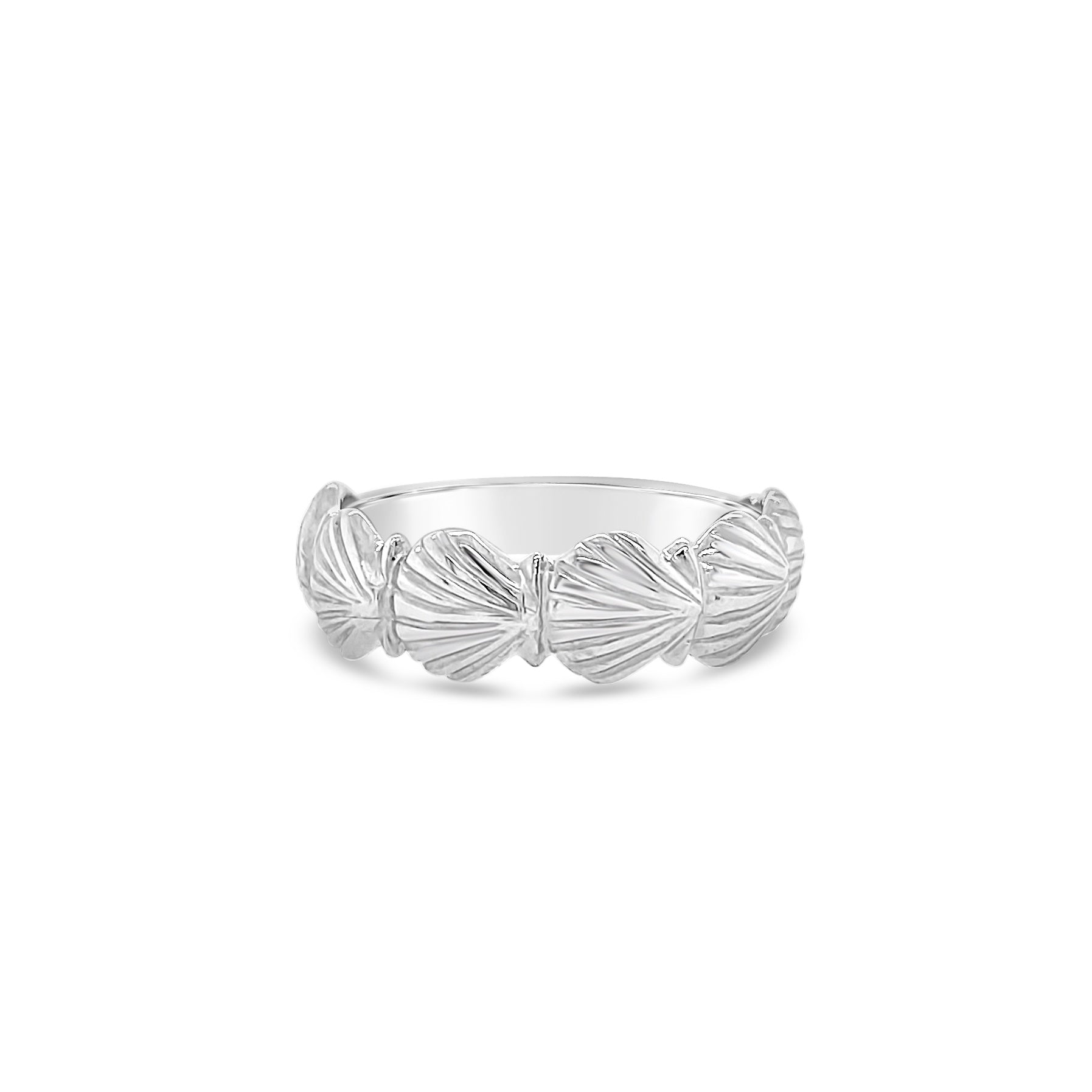 Scallop Shell Band Ring – Chatham Jewelers