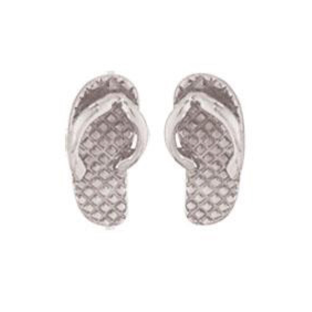 Flip flop stud on sale earrings