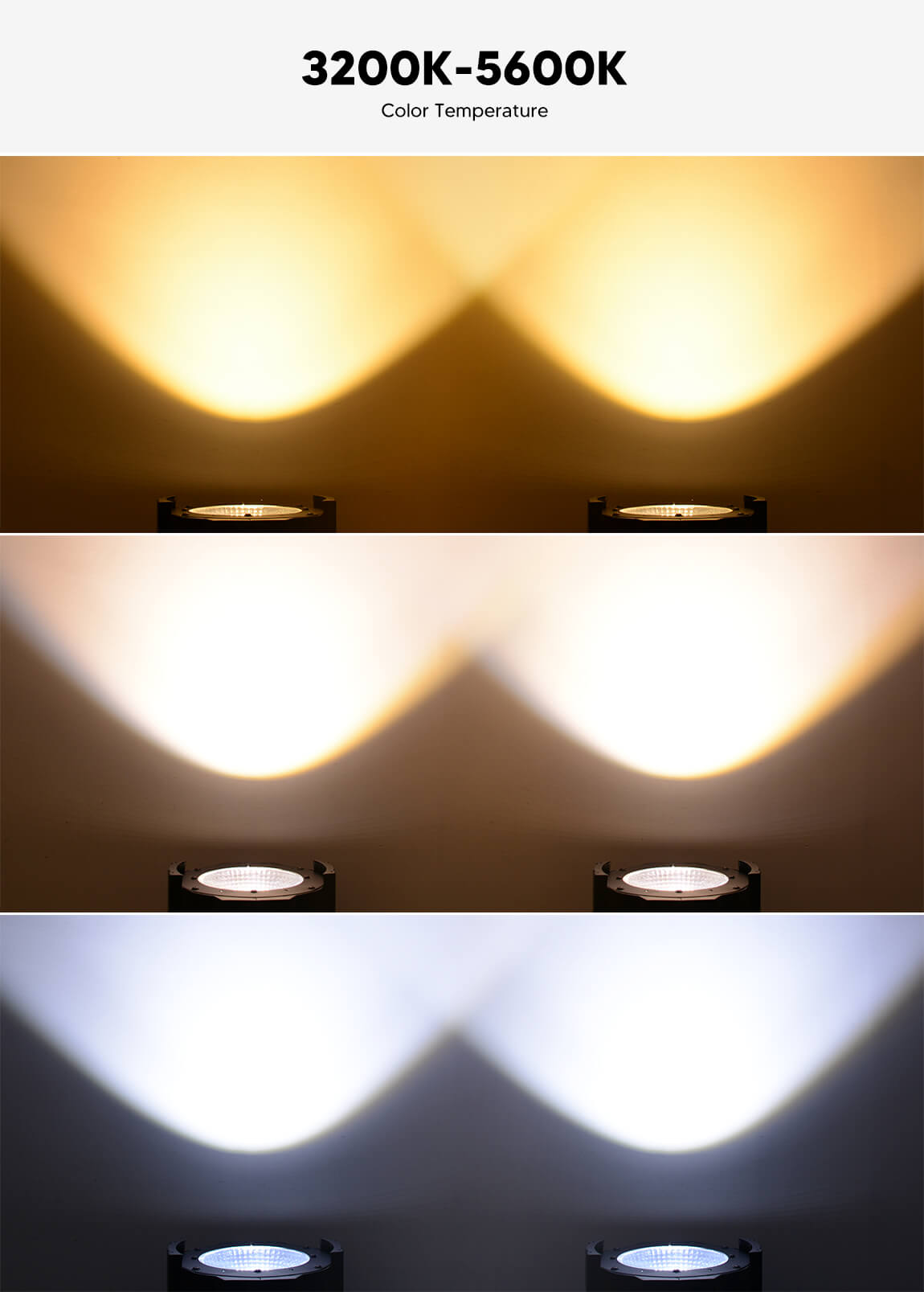 BETOPPER Stage Led Light COB Par Light 100W LC001-H Gobos & Colours