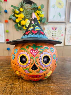 All hallows harvest LED light up Jack o lantern - TwigsnBerries