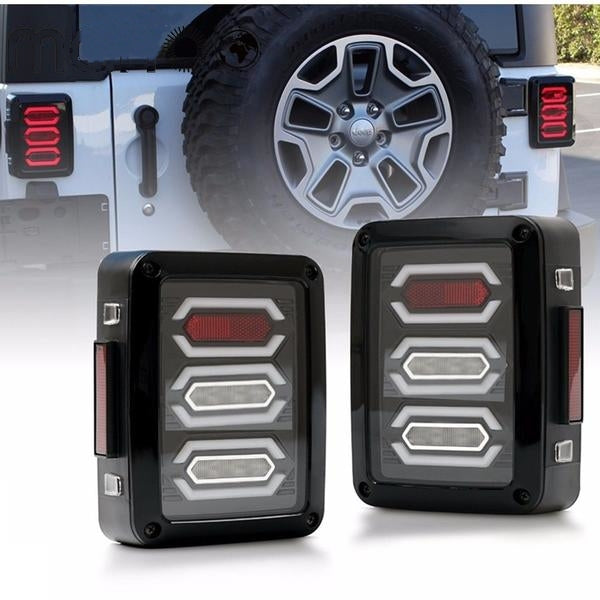 LED Tail Lights for 07-18 Jeep Wrangler JK & JKU