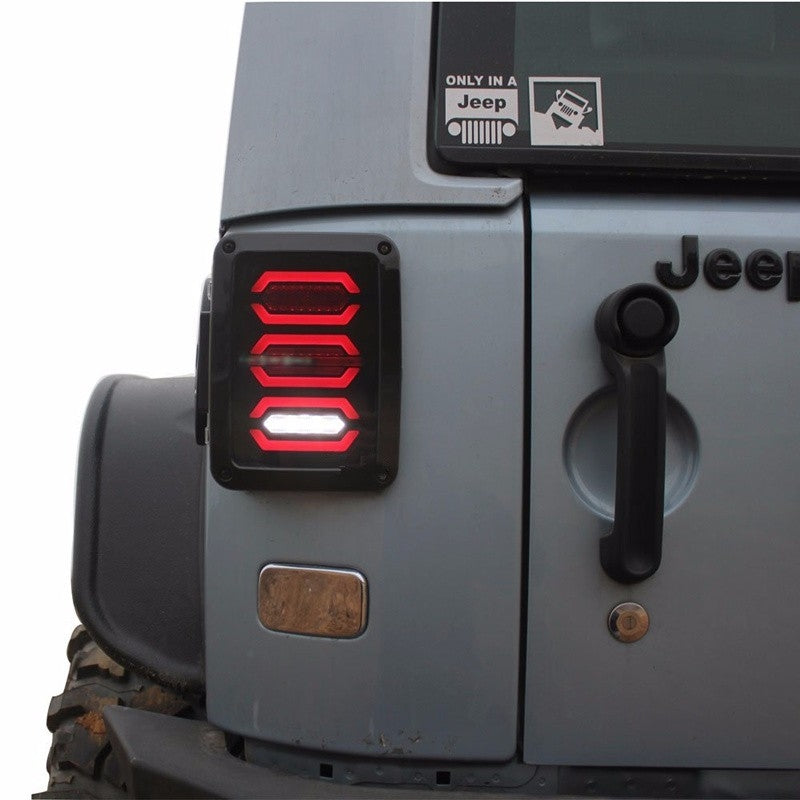 LED Tail Lights for 0718 Jeep Wrangler JK & JKU