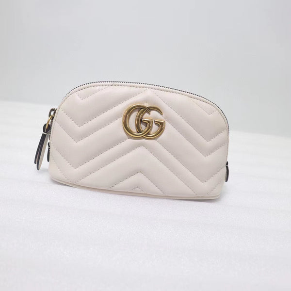Download GUCCI LEATHER GG MARMONT MEDIUM COSMETIC CASE BAG 625544 ...