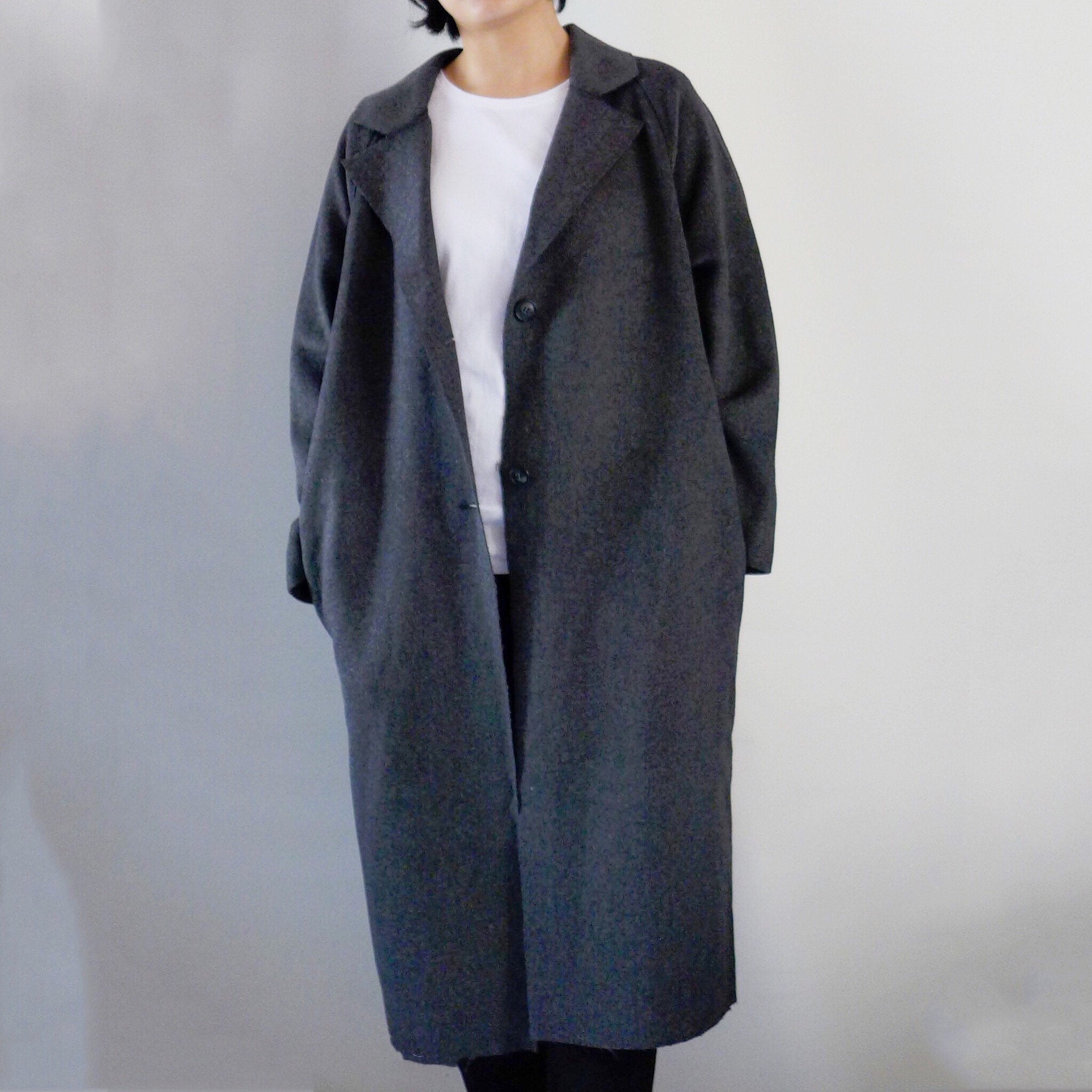 Raw Cut Wool Coat (more colors available) – The NEUTRAL Studio