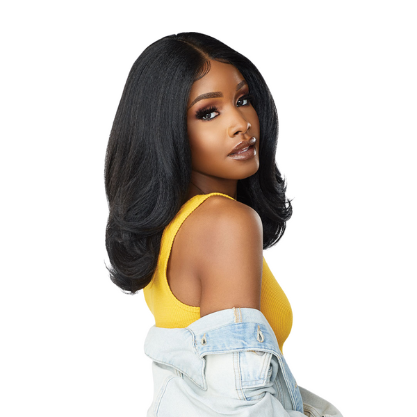 Janet Super Flow Invisible Deep Part Lace Wig - CAPRI