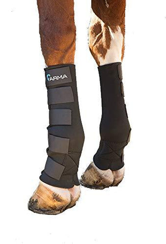 Shires Deluxe Mud Socks Turnout Boots - Black, Turnout Socks & Stable  Wraps